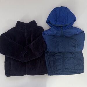 Boy bundle jackets OshKosh B'gosh and Uniqlo
